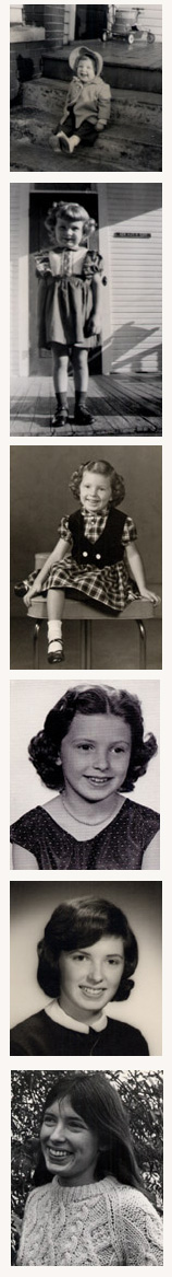Katherine Ayres through the years